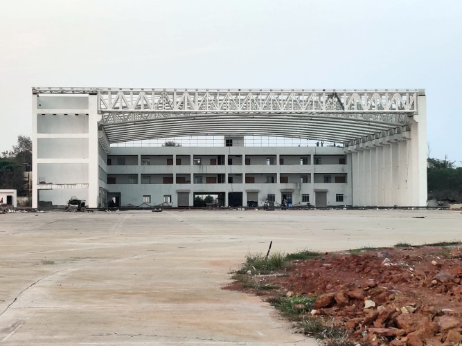 Hanger At Biju Patnaik International Airport, Bhubaneswar